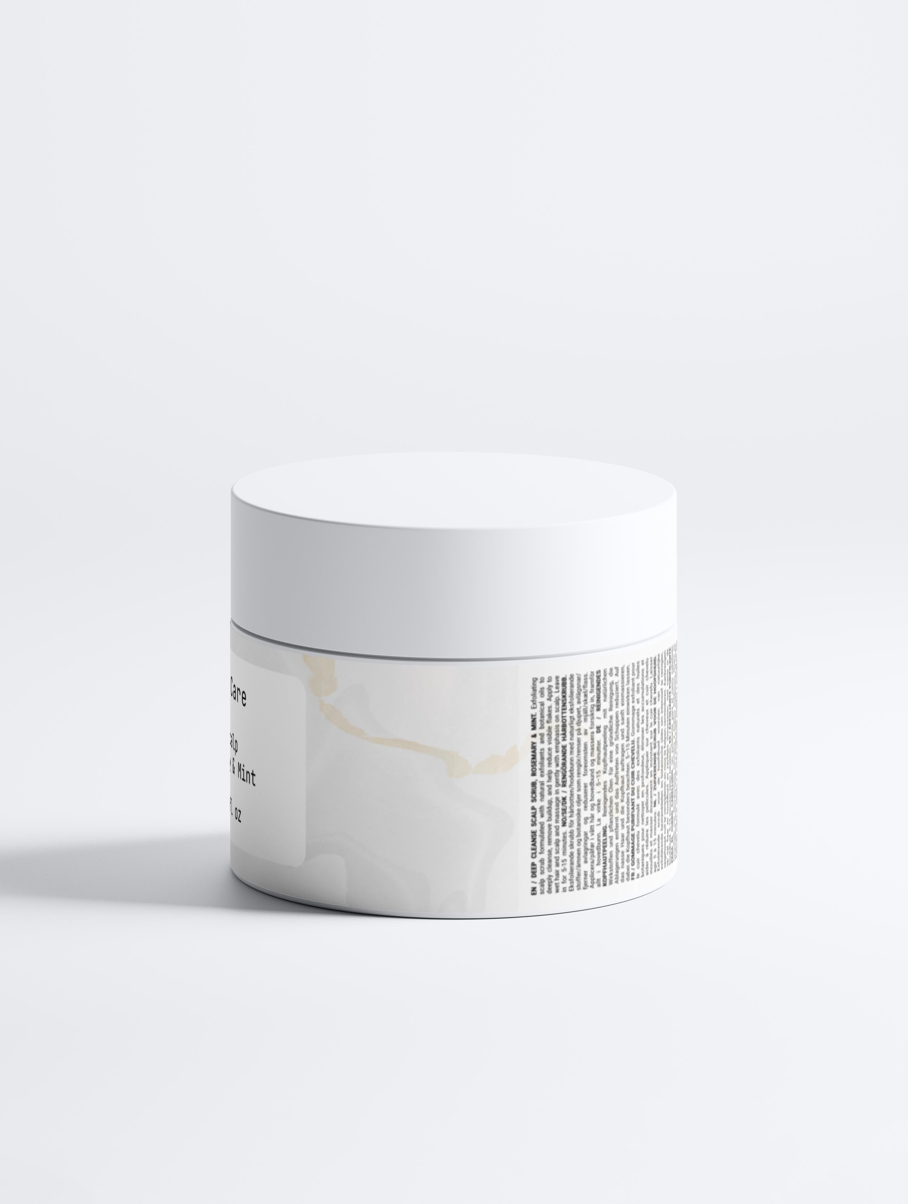 Deep Cleanse Scalp Scrub, Rosemary & Mint